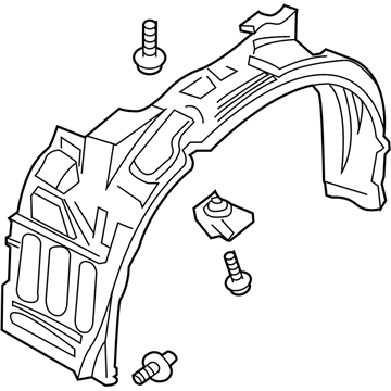 Mitsubishi Galant Wheelhouse - 5370A900