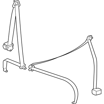 Mitsubishi Outlander Seat Belt - 7000B193