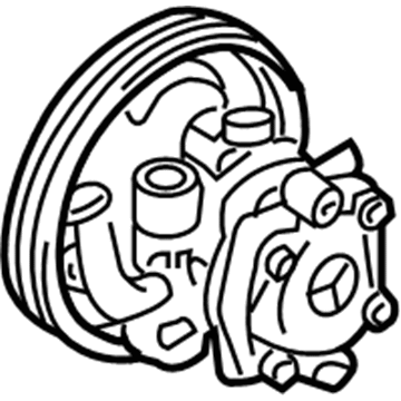 Mitsubishi Power Steering Pump - 4450A260