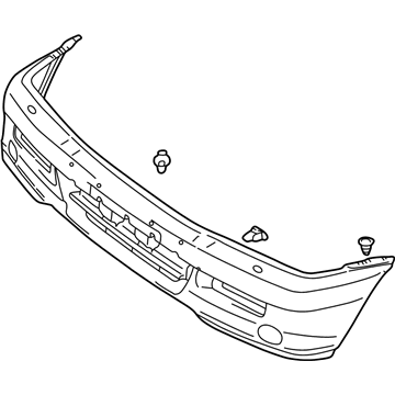 Mitsubishi Montero Sport Bumper - MR496688