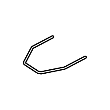 Mitsubishi 6940A168 Adjust Lever, Passenger Side