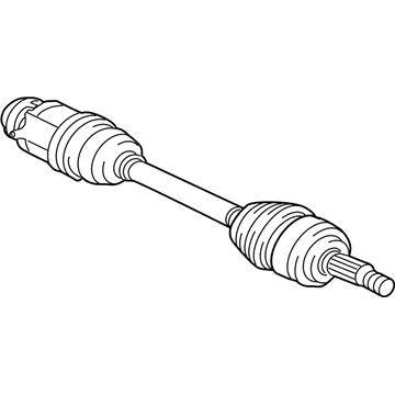 Mitsubishi Lancer Axle Shaft - 3815A442