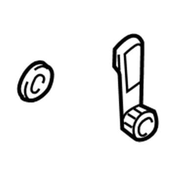 Mitsubishi Window Crank Handle - MR732133