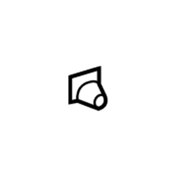 Mitsubishi MS480002 Release Handle Retainer Nut