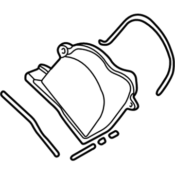Mitsubishi Montero Timing Cover - MD368970