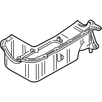 Mitsubishi Oil Pan - MD374966