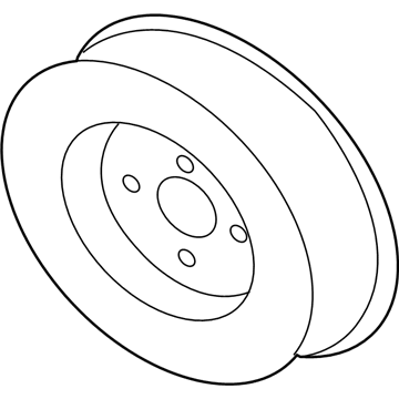 Mitsubishi Water Pump Pulley - MN143303
