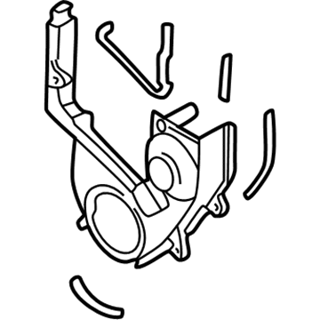 Mitsubishi Mirage Timing Cover - MD309888