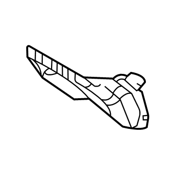 Mitsubishi Exhaust Heat Shield - 5374A443