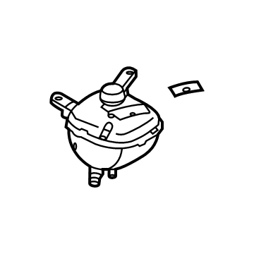 Mitsubishi Coolant Reservoir - 1375A668