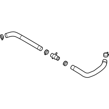 Mitsubishi Outlander Cooling Hose - 1370B566