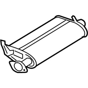 Mitsubishi Muffler - 1571A743