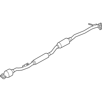 Mitsubishi Eclipse Cross Exhaust Pipe - 1570C922
