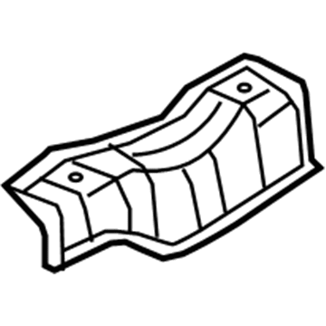 Mitsubishi Exhaust Heat Shield - 5374A013