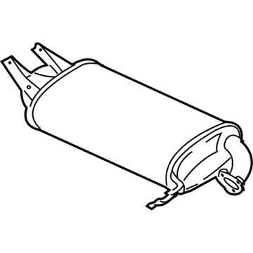 Mitsubishi Muffler - MN156634