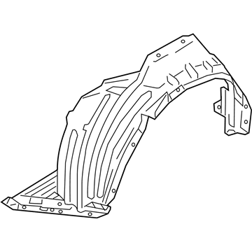 Mitsubishi Mirage Wheelhouse - 5370A926