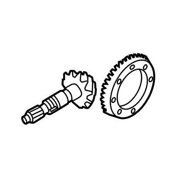 Mitsubishi Ring And Pinion - 3512A226