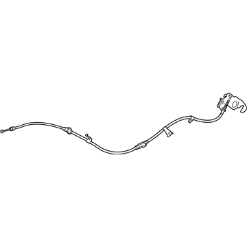 Mitsubishi Parking Brake Cable - 4820A261