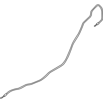 Mitsubishi Fuel Door Release Cable - 5943A161