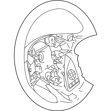 Mitsubishi Steering Wheel - 4400A517XA