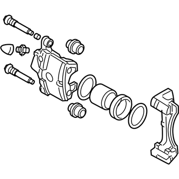 Mitsubishi Eclipse Brake Caliper - 4605A021