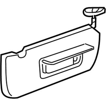 Mitsubishi Galant Sun Visor - 7620A154HB
