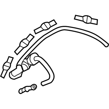 Mitsubishi Outlander Sport Windshield Washer Hose - 8265A496