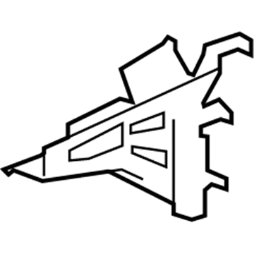 Mitsubishi 5220C873 Extension, Driver Side