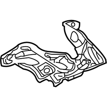 Mitsubishi 6320A123 Insulator, Driver Side