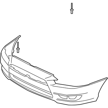 Mitsubishi Lancer Bumper - 6400D172