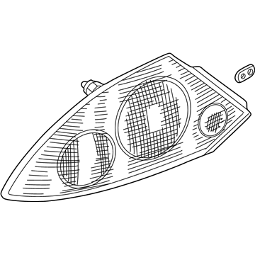 Mitsubishi Tail Light Lens - MR496327