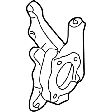 Mitsubishi Outlander Steering Knuckle - MR491325