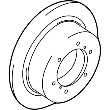 Mitsubishi Brake Rotor - MB618797