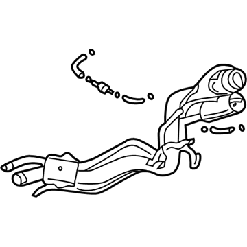 Mitsubishi Fuel Filler Neck - MN120291