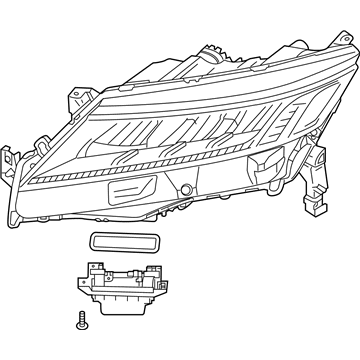 Mitsubishi Outlander Sport Headlight - 8301D572