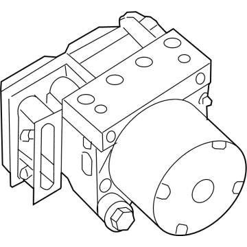 Mitsubishi Outlander ABS Pump And Motor Assembly - 47660W036P