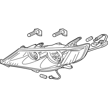 Mitsubishi Outlander Daytime Running Lights - 8301A917