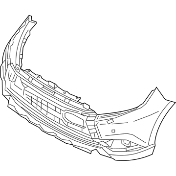 Mitsubishi Outlander Bumper - 62022W730P