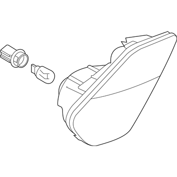 Mitsubishi Outlander PHEV Tail Light - 8336A154