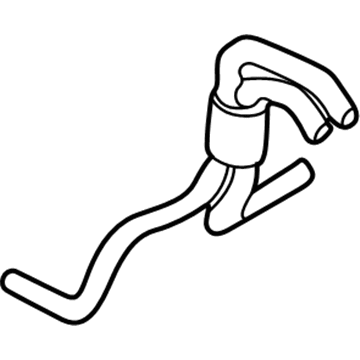 Mitsubishi Coolant Reservoir Hose - MR968541