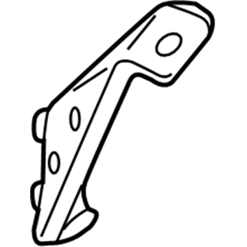 Mitsubishi MN180106 Oil Cooler Bracket, Passenger Side