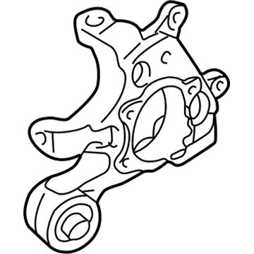 Mitsubishi Steering Knuckle - MR418066