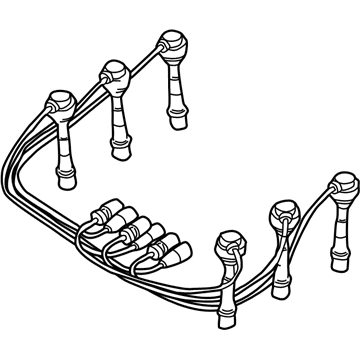 Mitsubishi Spark Plug Wire - MD371794