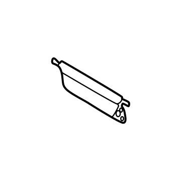 Mitsubishi 1355A624 Fan Shroud Cover