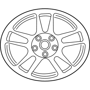 Mitsubishi Alloy Wheels - 4250A213
