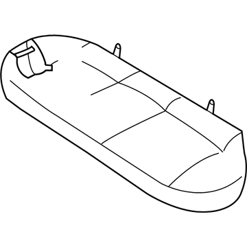 Mitsubishi Lancer Seat Cushion - MR648831