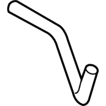 Mitsubishi Crankcase Breather Hose - 1743A463