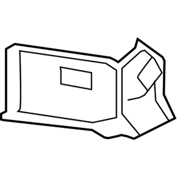 Mitsubishi 5281A118 Rear Body Extension, Passenger Side