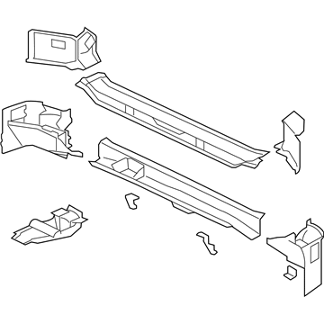 Mitsubishi 5257A258 Rear Body Panel