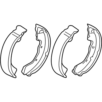 Mitsubishi Brake Shoe Set - 4800A092